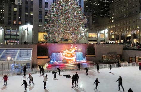 The Rockefeller Center Rink Opens Next Week And Were