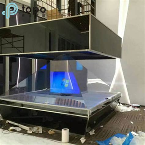 360 Degree 3d Holographic Display Holographic Advertising Display Machine