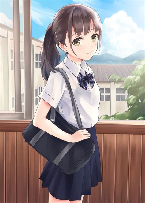Cute Anime School Uniform