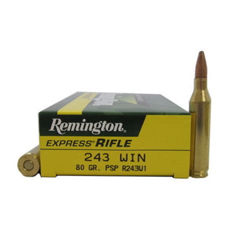 Remington High Performance Rifle Winchester Grain Pointed Soft Point Centerfire Rifle