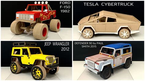 Top Unique Creations From Cardboard Amazing Cars Using Cardboard