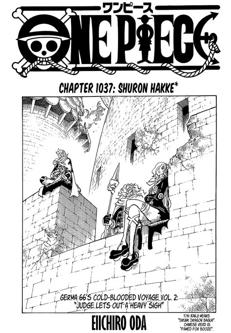 One Piece Chapter 1037 Tcb Scans