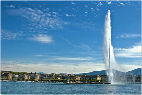 Wahrzeichen von Genf ist die Foto & Bild | europe, schweiz ...