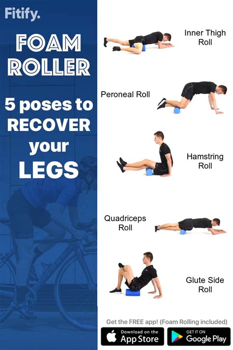 Foam Rolling Session To Massage And Release All Important Muscles Of