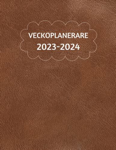 Veckoplanerare 2023 2024 2 år Kalender Schema Arrangör Januari 2023