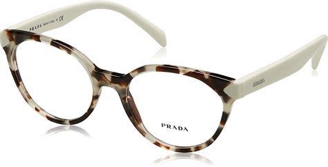Prada Pr01tv Eyeglass Frames Uao1o1 53 Spotted Opal Brown Pr01tv Uao1o1 53