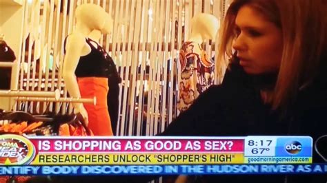 Shopping Gives High Just Like Sex Youtube