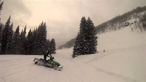 Gopro Hd Snowmobiling Deep Powder Youtube