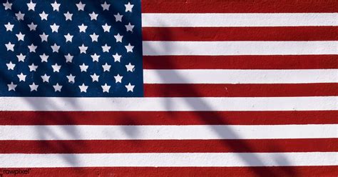 Public Domain American Flag Photo Canvas Insight