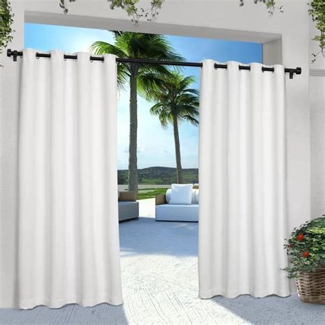 Haoxuan Polyester Room Darkening Curtain Pair Outdoor Curtain Panels