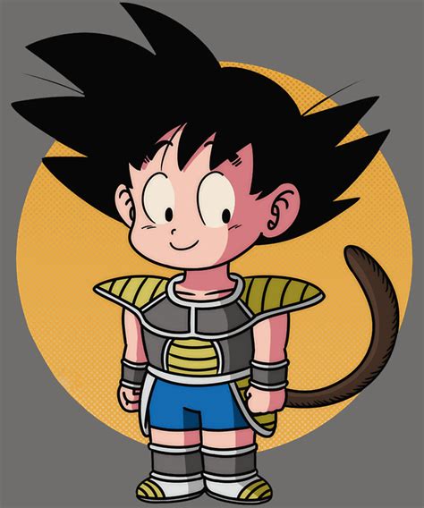 Cute Kid Goku Super Saiyan Smiling Digital Art By Phai Bui Fine Art
