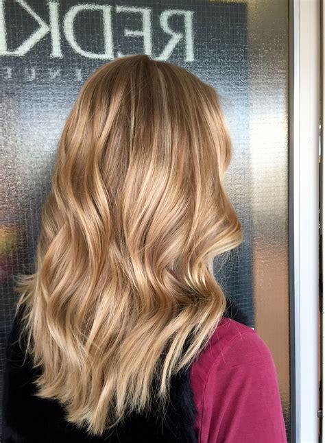Caramel and beige blonde hair is a perfect shade for women with darker hair and tan skin complexions the darker hair already veers warmth. 20 Inspirations Volumized Caramel Blonde Lob Hairstyles