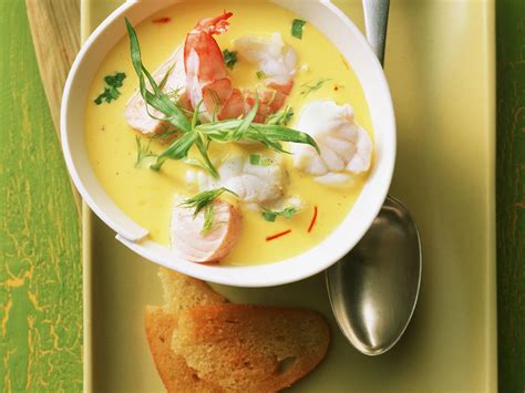 Seafood Soup With Fennel And Saffron Recipe Eat Smarter Usa