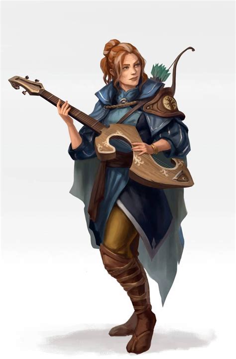 Bard By ArtDeepMind On DeviantArt Dungeons And Dragons Characters Character Portraits