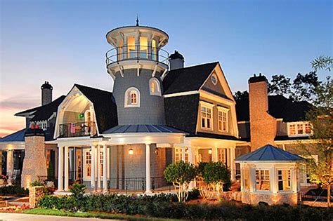 Shingle Style Classic With Lighthouse Tower 15756ge Architectural