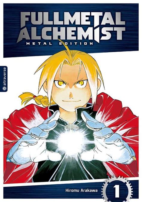 Altraverse Manga Fullmetal Alchemist 1 Metal Edition Comic Combo