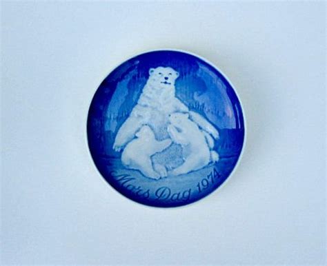 Bing And Grondahl Mothers Day Plate Polar Bears By Sanmarnastyle 10