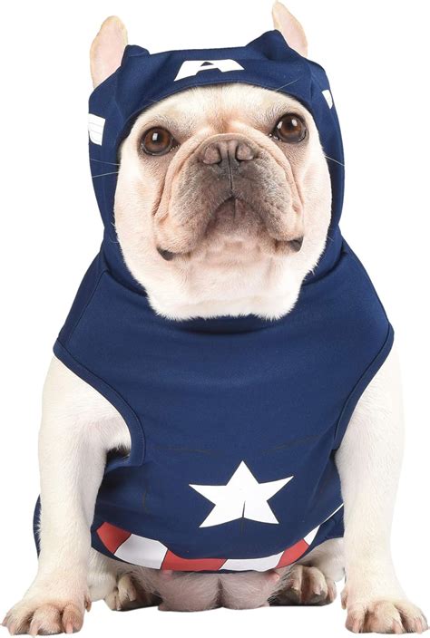 Marvel Legends Captain America Dog Costume X Large Xl