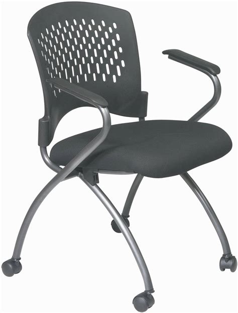 Deluxe Folding Chair With Progrid Back And Arms