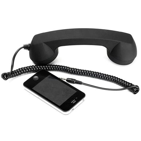 New Fashion Mic Retro Telephone Cell Phone Handset Receivers Fancy T