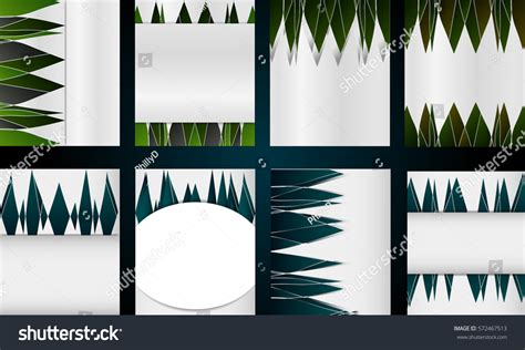 Big Set Different Types Templates Cover Stock Vector Royalty Free