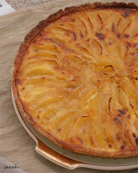 tarte aux pommes normande un délice Le Sucré Salé d Oum Souhaib