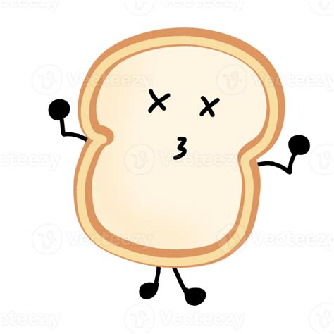 Bread Funny Emotion 27128769 Png