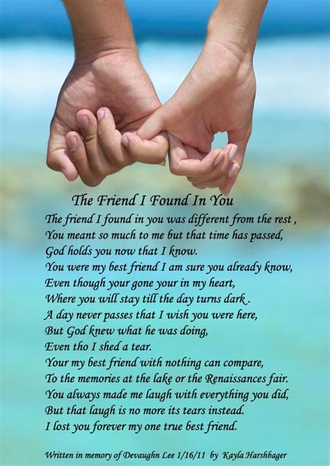 The Friend I Found In You Poems By Teen Poets