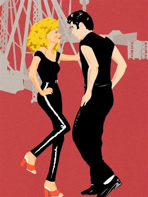 Grease Grease Movie Poster Artwork Movie Art