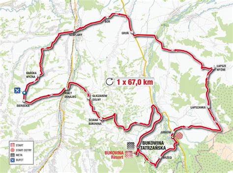 Etap wyścigu, jazda indywidualna na czas. Nowa trasa Tour de Pologne Amatorów