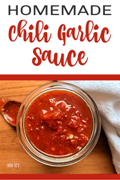 Peel garlic and cut the stem off from pepper. Homemade Chili Garlic Sauce Recipe » Housewife How-Tos