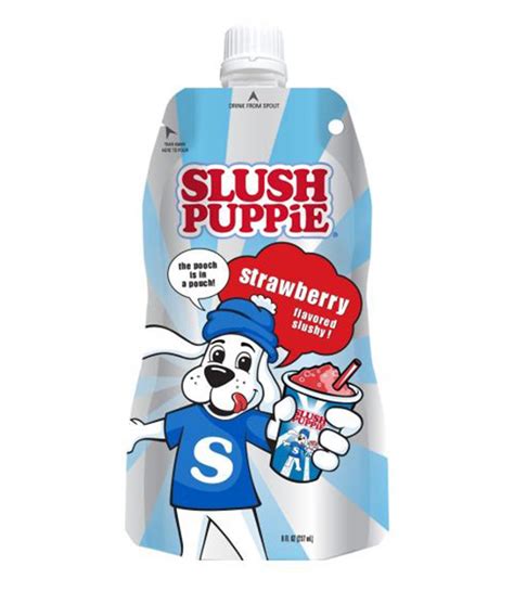 Slush Puppie Pouch Strawberry 273ml House Of Candy