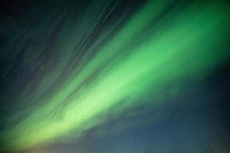 Northern Lights In Night Sky 1223233 Stock Photo At Vecteezy
