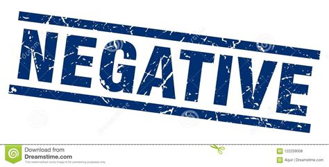 Negative Stamp Stock Vector Illustration Of Grunge 122259008