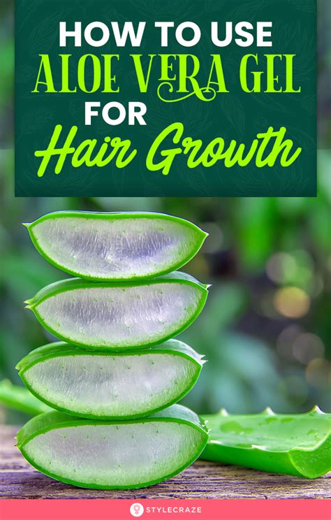 Enzymes that destroy dead skin cells and fungus that may lead to dandruff are also found in this plant. How To Use Aloe Vera Gel For Hair Growth in 2020 | Aloe ...