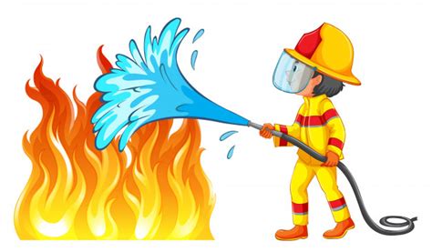 Ben 10 é uma série de desenho animado estadunidense criada pelo man of action (um grupo que consiste de duncan rouleau, joe casey, joe kelly, e steven t. Bombero apagando un incendio | Vector Premium