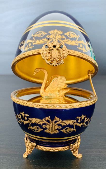 Fabergé Faberge Imperial Swan Egg N° 54100 Ever Produced Catawiki