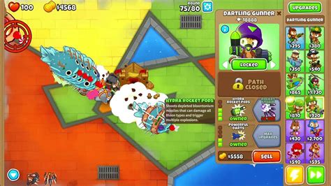 Bloons Td 6 Cubism Half Cash No Monkey Knowledge Easy And