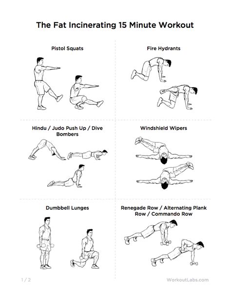 Printable Fat Loss Workout Plan The Best Fat Burner 2015 List Of