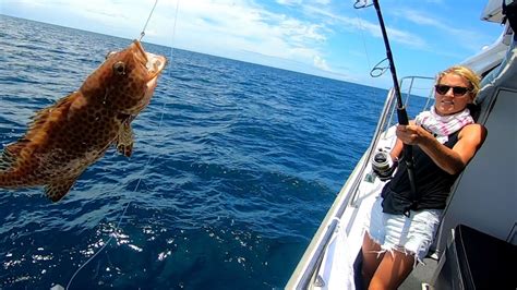 Reef Fishing In Cairns Sport Fishing Charter 06 03 2019 Youtube