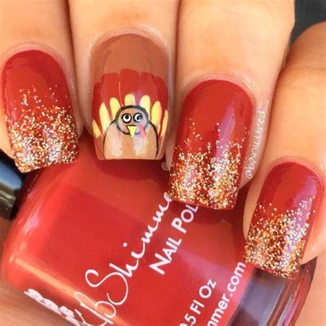 Irresistible Thanksgiving Nails Ideas For Every Taste ★ See More