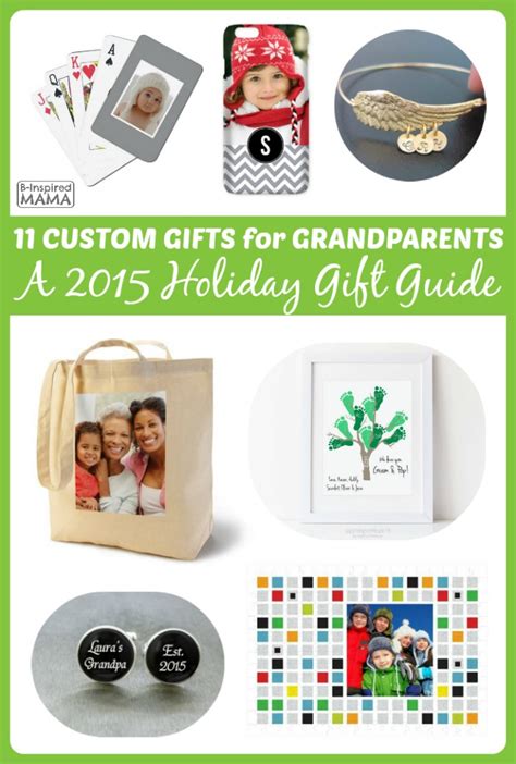 Commemorate their first christmas as grandparents with this adorable personalized mug set. 2015 Holiday Gift Guide: Personalized Gifts for Grandparents