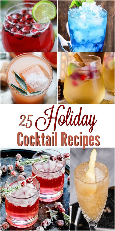 2 ounces (30 milliliters) bourbon. 25 Holiday Cocktail Recipes - A Crafty Spoonful