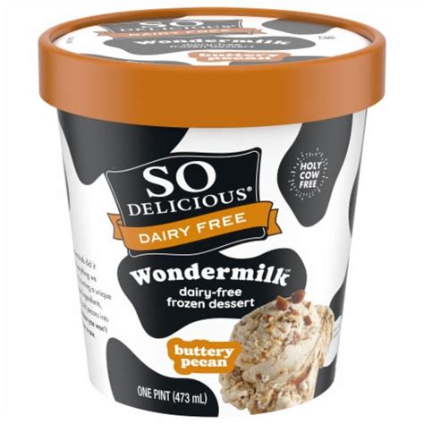 So Delicious Frozen Wondermilk Butter Pecan Dairy Free Ice Cream 1
