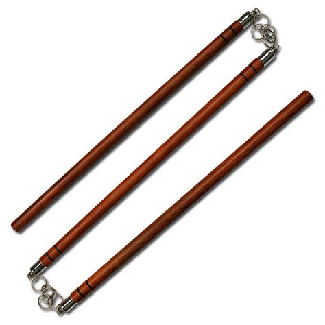 Natural Wood 3 Sectional Staff