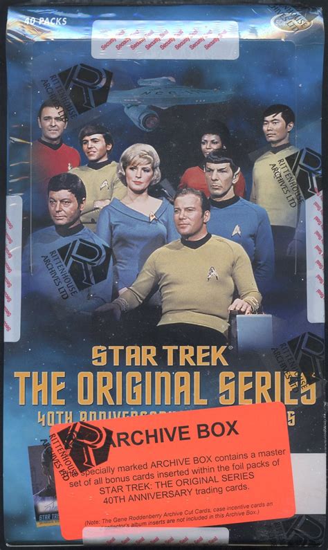Star Trek The Original Series 40th Anniversary Trading Cards Archive