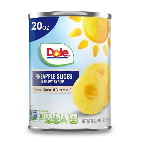 Dole Pineapple Slices In Heavy Syrup Shop Fruit At H E B