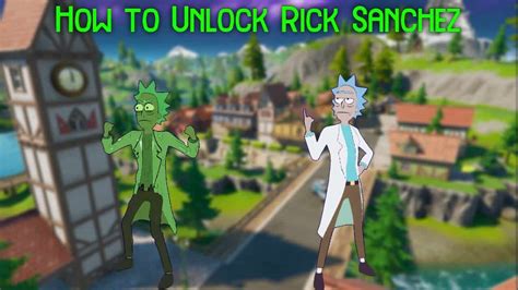 Fortnite How To Unlock Rick Sanchez And Toxic Rick In Season 7