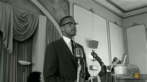 However, after malcolm's assassination in 1965, king wrote to his widow, betty shabazz. Malcolm X giving his speech - YouTube
