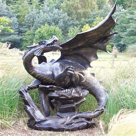 Outdoor Famous Legend Bronze Art Dragon Statues Hot Sale Custom Made